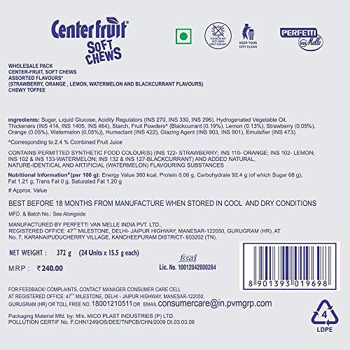 Center Fruit Center Fruit Soft Chews Hanger 24 pcs