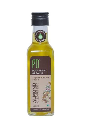 PUSHPRISHI ORGANIC Pushprishi Organic Rogan Badam Oil | Coldpressed Almond Oil - 100 ml