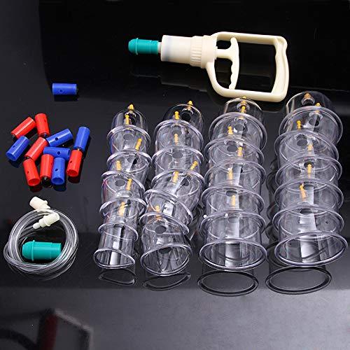 EKIN EKIN Vacuum Massage Cupping Device Cupping Therapy Machine Cupping Massage pump (Black)