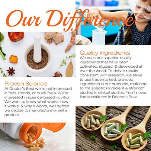 Doctor\'s BEST Doctors Best Lutein Featuring Lutemax and Meso-Zeaxanthin Supplement 20 mg (Support Visual Function) - 60 Softgels