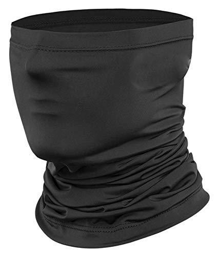 Newera New Era Elite Pro 8 in 1 Seamless Multi-Functional Polyester Face Mask with UV Protection (Black) (5)