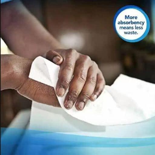 Magic Providers Magic Providers Highly Absorbent Strong Thick 4 Ply Kitchen Tissue | Big Size | Towel Paper Roll | Strong & Thick - 2 Rolls (65 Pulls Per Roll) Size 20 * 20cm