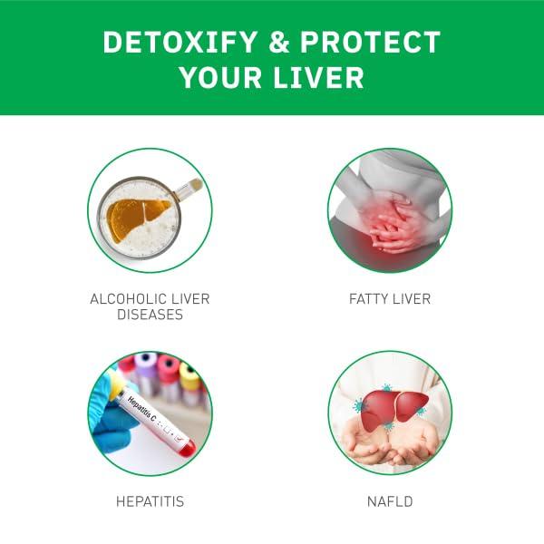 AlchemLife AlchemLife Liverubin Plus The Natural Hepato Protector Tablet With Milk Thistle, PhytoExtract (Pack of 7)