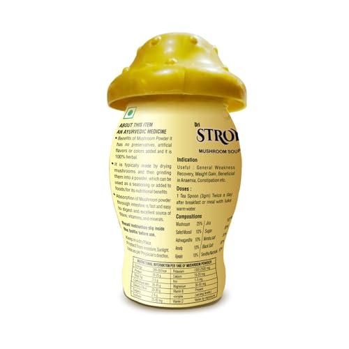 DRL STRONG MUSHROOMS POWDER DRL STRONG MUSHROOMS POWDER Weight Gainer Herbal Powder For Men And Women (100G) (Pack Of 1)