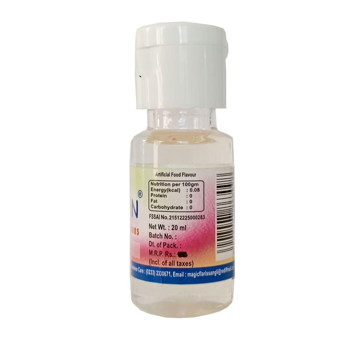 PAPILON Papilon Food Flavours Ice-cream Flavours 20ml Pack of 10 (20ml x10) For Kulfi/ Icecream