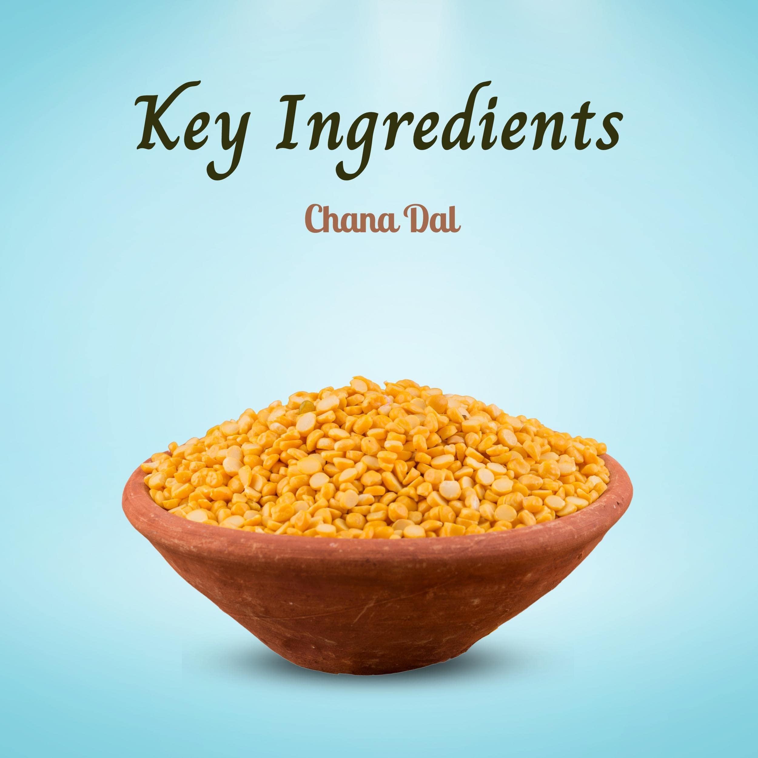 SAPPHIRE FOODS SAPPHIRE FOODS Organic Chana Dal Vegan, Unpolished and Gluten Free Dal (5kg), Pesticide-Free Unpolished Chana Dal | Natural | No Artificial Flavours.