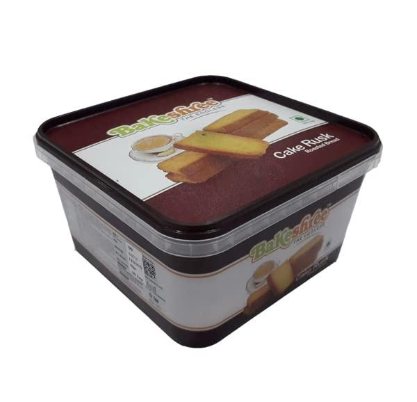 Bakeshree Bakeshree Premium Handmade Cake Rusk eggless Roasted Bread | Perfect Teatime Toast (800g)