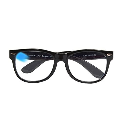 ROZIOR ROZIOR® Kids Computer & Screen Glasses | Blue Light Protection Anti-Glare | Zero Power Protection Glasses For Online Classes, Computer TV or Mobile (Model-RWUAK101C1)