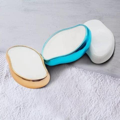 Generic Crystal Hair Eraser for Women and Men, Magic Crystal Hair Remover Painless Exfoliation Hair Removal Tool for Arms Legs Back, Washable Crystal Epilator multicolor (Pack of 1),9