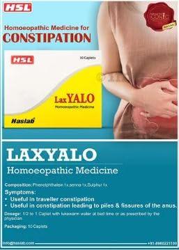 Dr. Deo Haslab Laxyalo Tablet for Constipation - Pack Of 50 Tablet