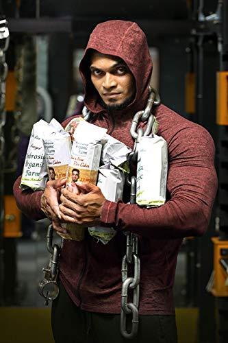 Ambrosia Ambrosia Organic Farm Quinoa Rice Cake Gym Edition, No Fat, No Cholesterol, No Sugar, Gluten Free, Lightly Salted (180g Each) (Pack of 2)