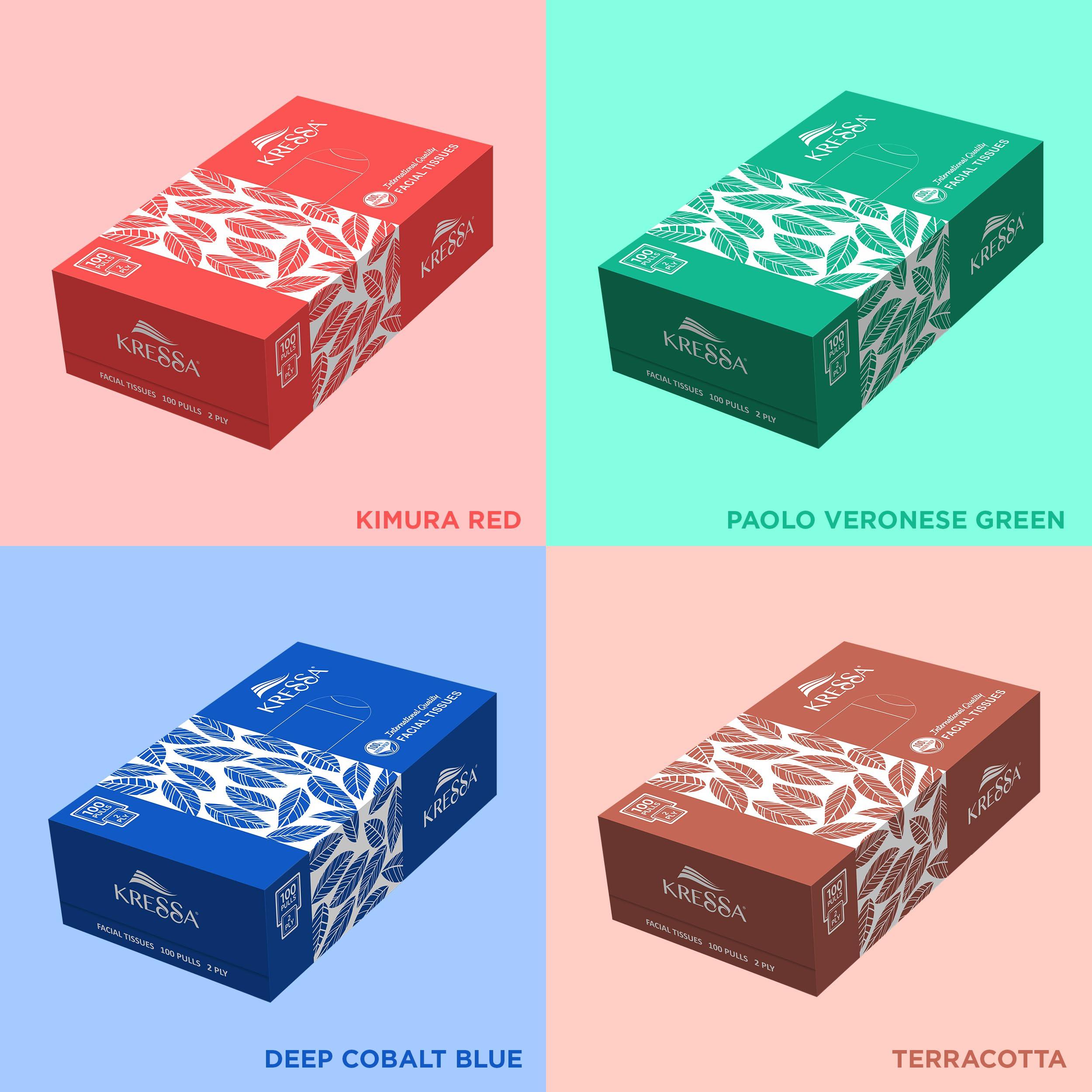 KRESSA Kressa Face Tissue and Wet Wipes Combo Pack (Face Tissue 2 Boxes & Wet Wipes 3 Pack)