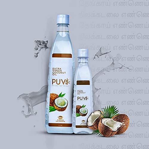PUVI Puvi 0.5L Cold Pressed Extra Virgin Coconut Oil (Centrifuge wet process) 500 ML