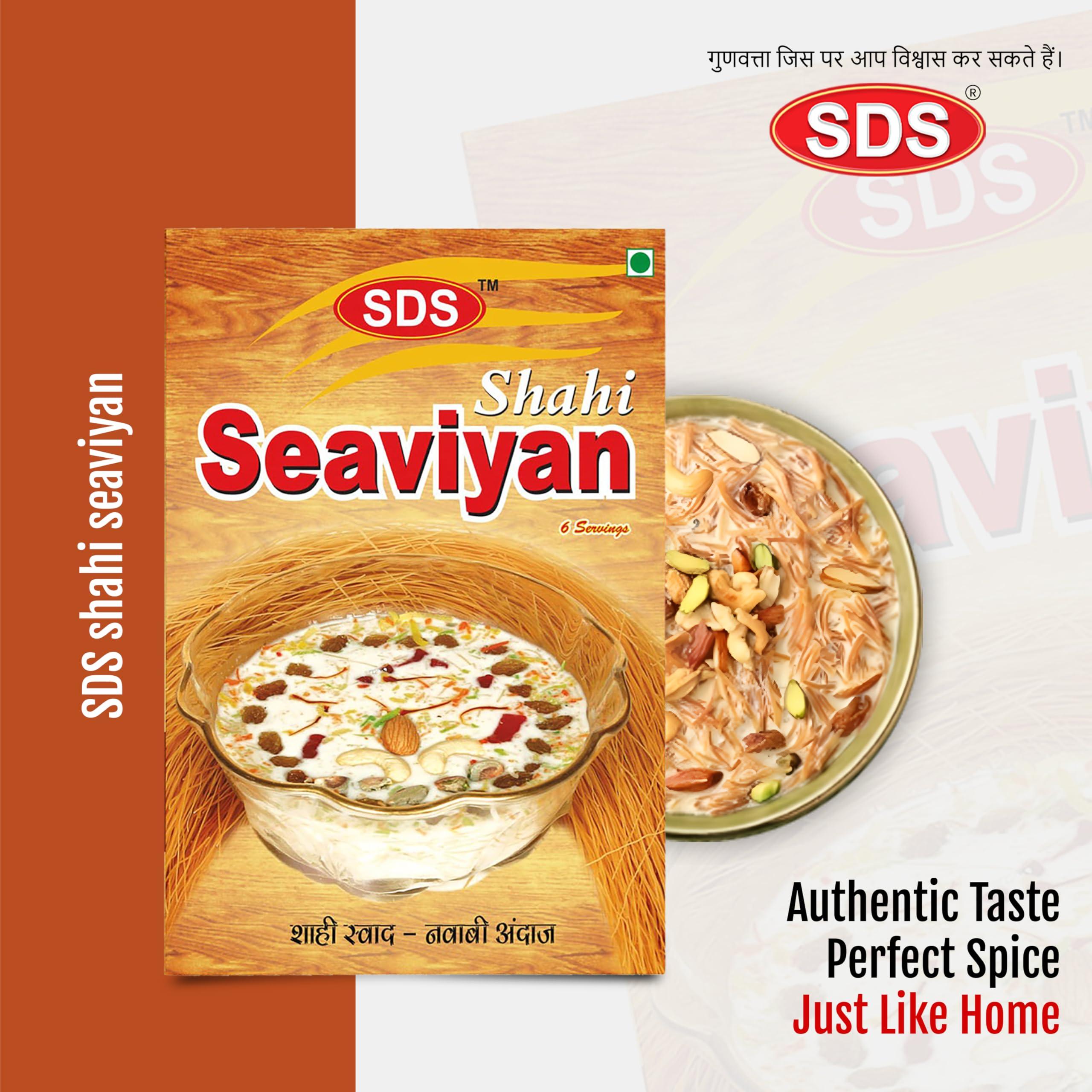 SDS SDS Shahi Seviyan Natural Vermicelli 100g (Pack of 3)