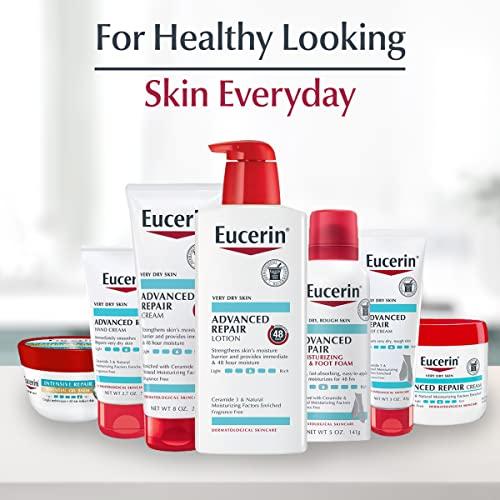 Eucerin Eucerin Advanced Repair Foot Cream - Fragrance Free, Foot Lotion for Very Dry Skin - 3 oz. Tube (Pack of 3)