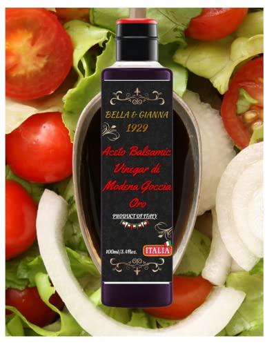 Bakefat India Bella & Gianna Aged Aceto Balsamic Vinegar di Modena-100ml-Italy Origin