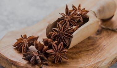 Generic Amy\'s natural star anise/chakra phool/badian/Illicium verum (100 Gram)