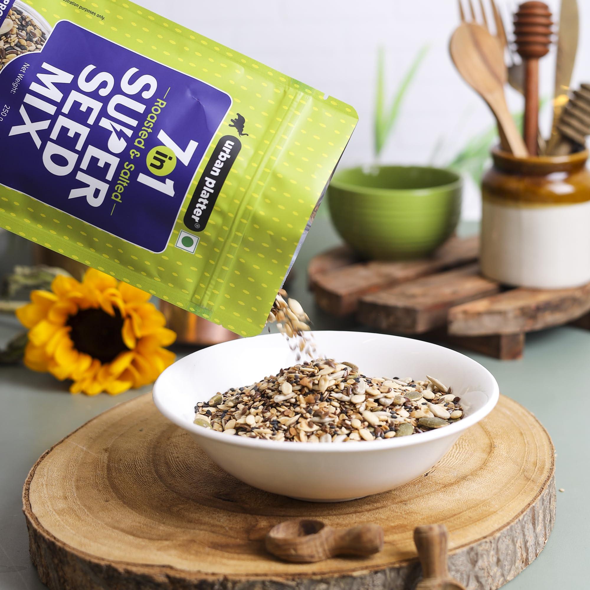 urban platter Urban Platter Healthy Bowl Roasted 7-in-1 Seeds, 400g