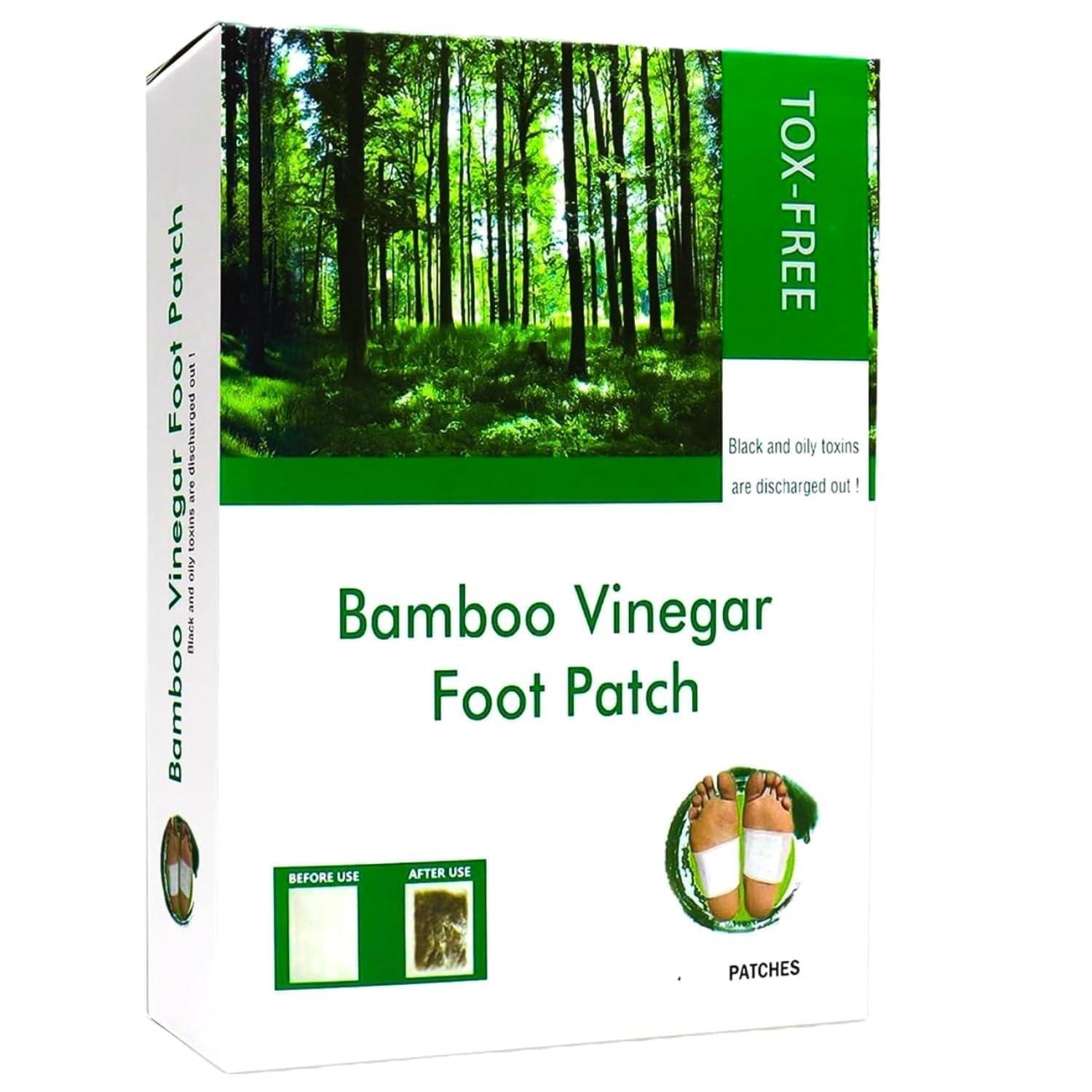 ABELIA Abelia TOX-FREE Detox Foot Patches Pain-Free Pads for Stress Relief Sleep, Natural Ingredients for Adhesive Foot Cleansing Detoxing Patch and Body Cleansing (Set of 1, 10 Patches)