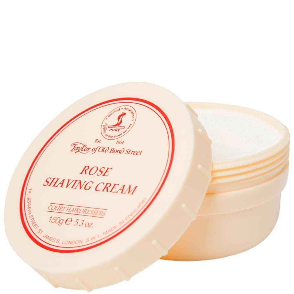 Taylor of Old Bond Street Taylor of Old Bond Street Rose Shaving Cream Jar, 5.3-Ounce