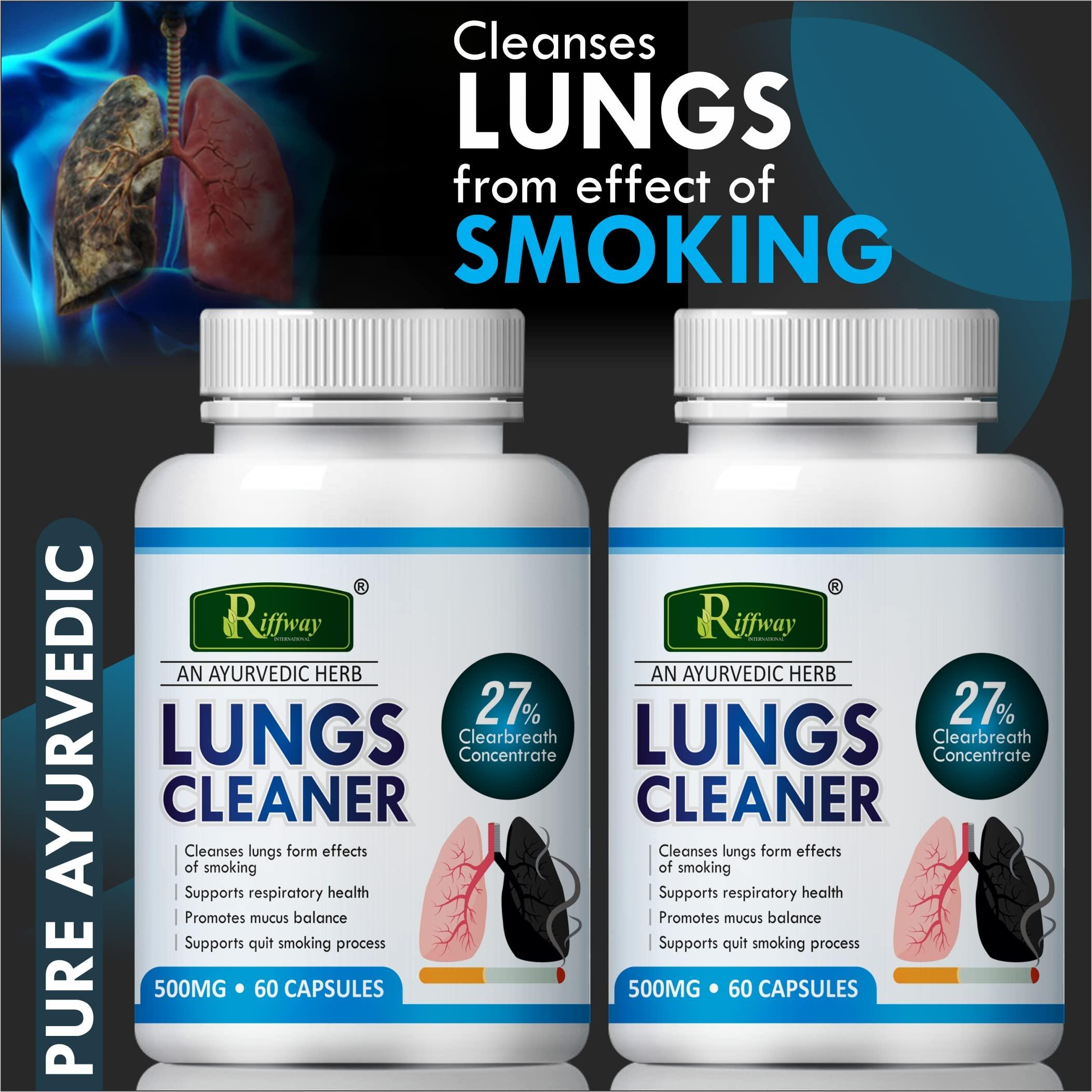 inlazer Lungs Cleaner Vitamines Medicine For Smokers Cleanses & Purifies Lungs Blood