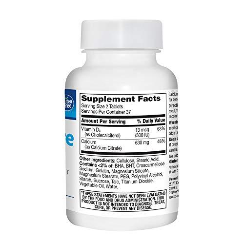 21ST CENTURY 21st Century Calcium Citrate Plus D Maximum Caplets, 75 Count