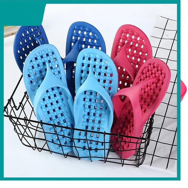 ISTARA Istara Massage Shower Quick Dry Slippers Nonslip Acupressure Slipper Massage Shower Quick Dry Slippers Pain Relief Massage Slipper Washable Slipper For Shower Bedroom Home Garden etc (Medium)