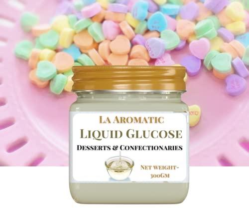 LA AROMATIC La Aromatic Liquid Glucose 300gm,Liquid Glucose for Making Cake and ice Cream, Sweetener for Deserts