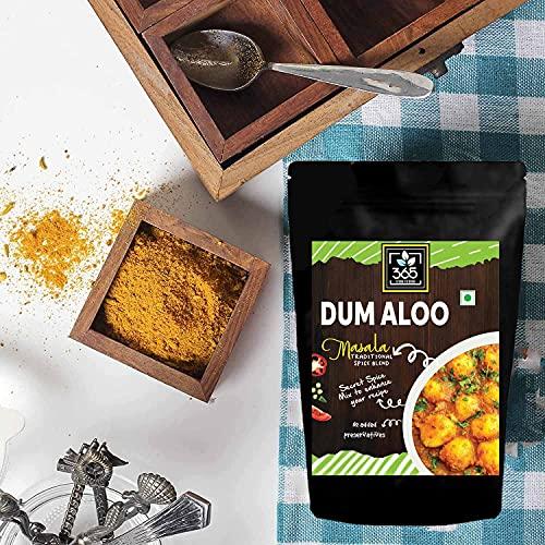 365 STORE TO DOOR 365 STORE TO DOOR Indian Spice – Dum Aloo Masala, 250 gm | Homemade Powdered | for Healthy Cooking | Ready to use | All Seasonings Spices | Pure & Hygiene | Spice Mix – Pack of 1
