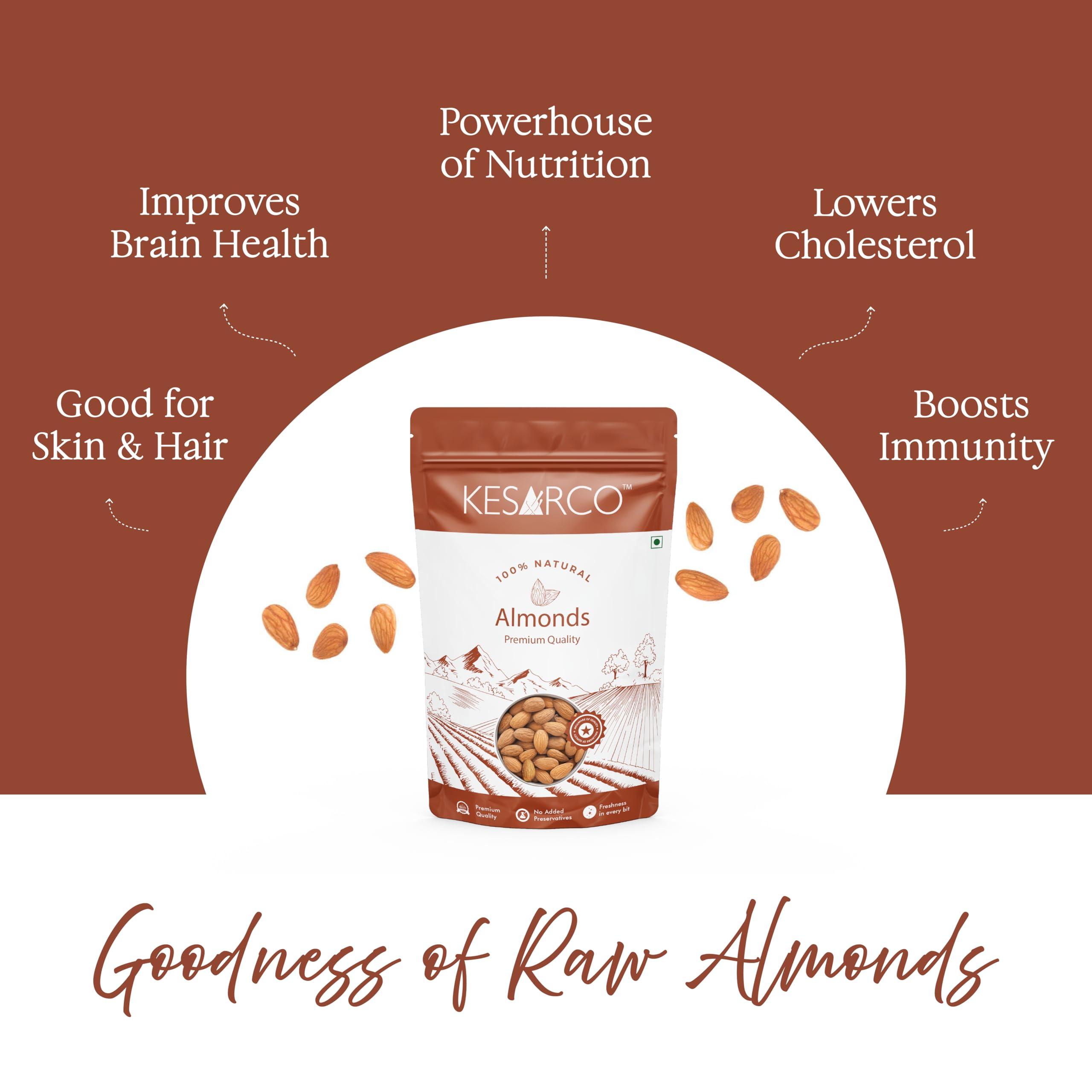 KESARCO KESARCO Dry Fruit value combo 450gm | Premium Dry fruits Packed With Innumerable Health Benefits | Pack of Almonds, Raisins and Cashews | 150gm x 3