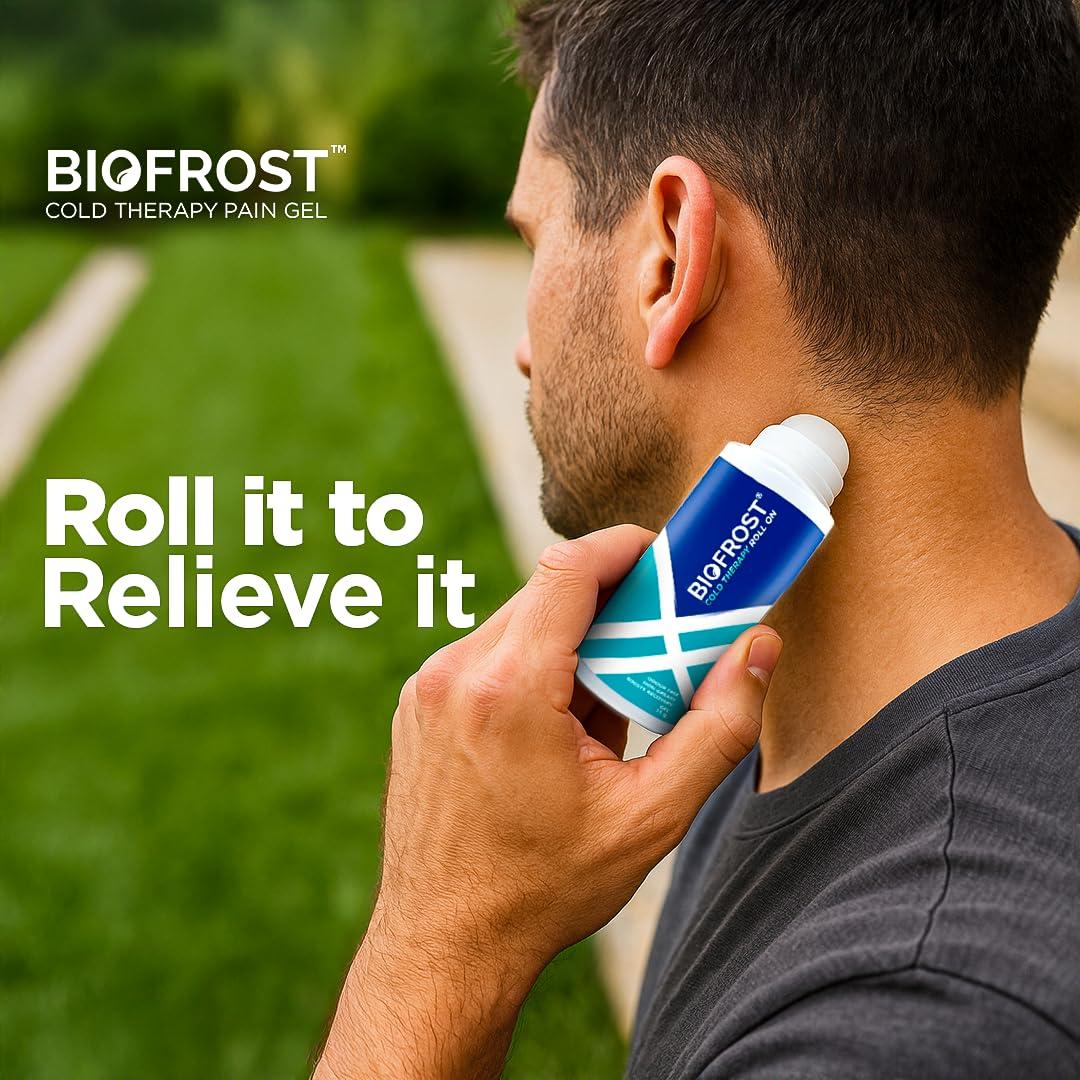 BioFROST BioFrost Cold Therapy Roll on Gel - Odour Free Non Greasy - 75 Gm