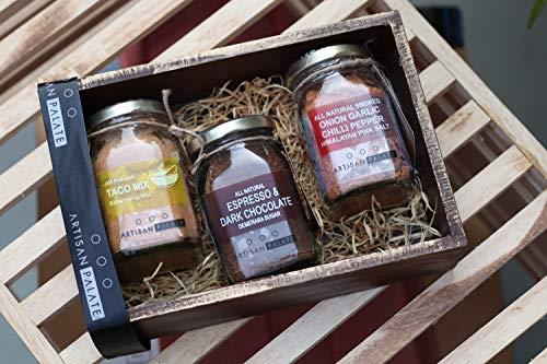 Artisan Palate 3 Bottle Wooden Tray