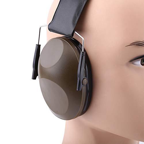 CURLIN Ear Muffs, Soundproof Ear Defenders Noise Reduction for Working(Green)
