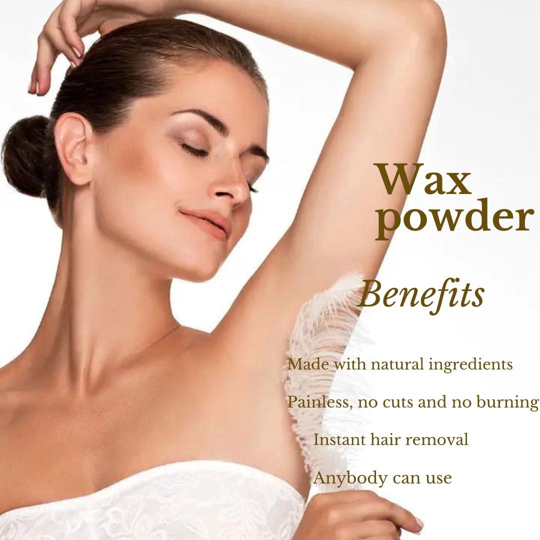 Vini's Herbal Vini\'s Herbal- Natural Hair Remover Powder | Painless Formula for Body, hands, legs | Sulphate& Paraben Free - 100 gm