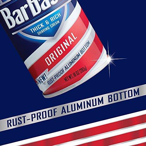 Barbasol Barbasol Original Thick and Rich Cream Men Shaving Cream, 10 Ounce