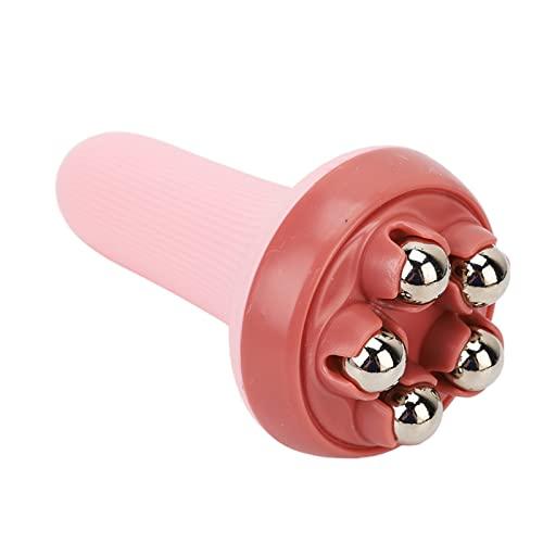 Janzoom Face Sculptor Beauty Roller, Activate Collaterals Face Massager for Relaxation Pink
