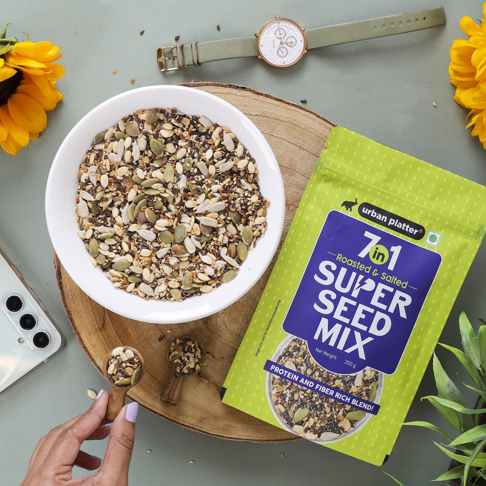 urban platter Urban Platter Healthy Bowl Roasted 7-in-1 Seeds, 400g