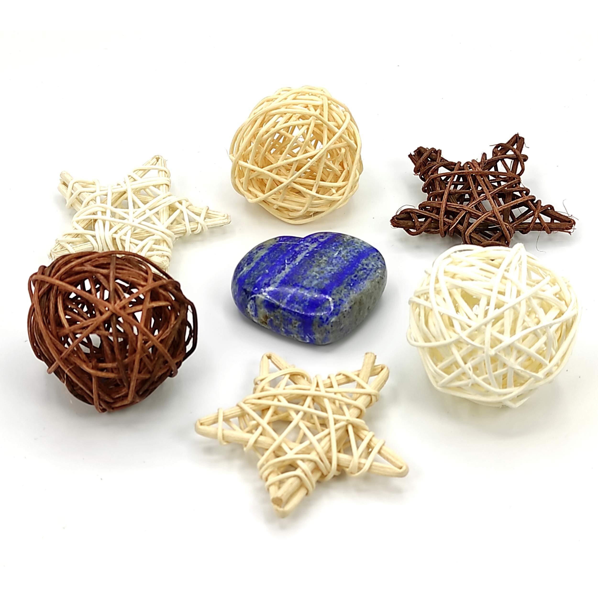 Plus Value Plus Value Lapis Lazuli Heart Lajward Lajwart Stone for Purify Your Mind - Feng Shui Reiki Healing Crystal (80 to 100 Grams)