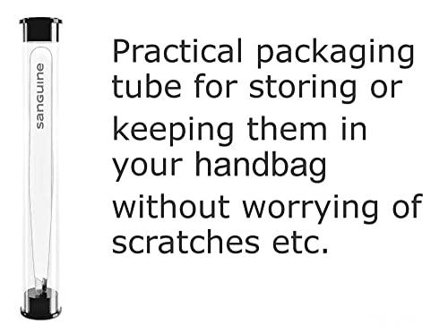 Sanguine Red-Hearts : Professional Eyebrow Tweezers, Slanted, Hair Removal Tweezers, Red Heart Tweezer (Red-Hearts)