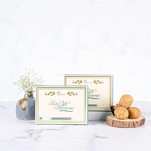 Chocovic Chocovic Sweets Combo | Punjabi Sweets | Pack of 2 | Chana Burfi and Atta Pinni | Indian Sweets | Each- 200gm |