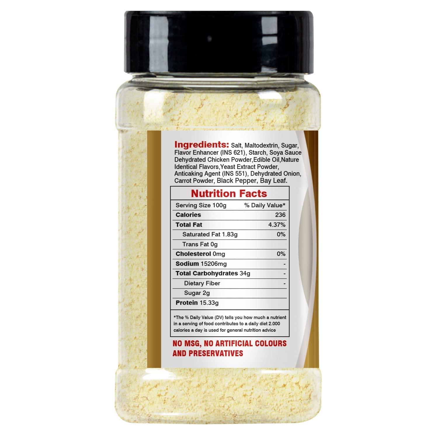 Generic EXCELLENT FOODS - Chicken Broth Powder, 500g (Available in 150g, 250g, 500g & 1kg)