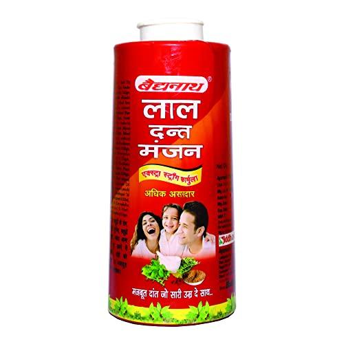 Baidyanath Baidyanath Lal Dant Manjan Powder- 200 Gm (Pack Of 3)