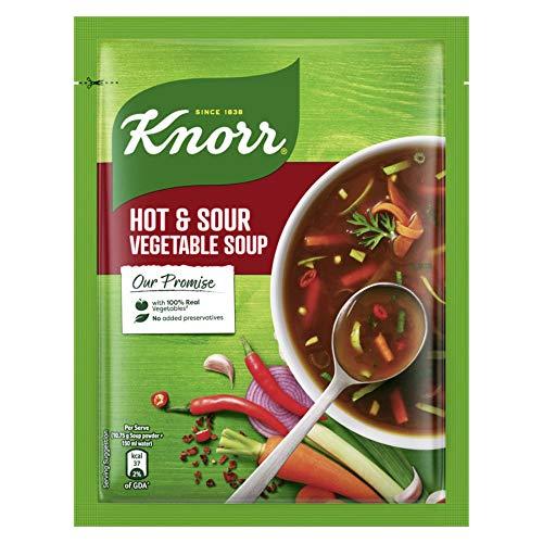 Knorr Knorr Classic Hot & Sour Vegetable Soup, 43 g (Pack of 8),Transparent