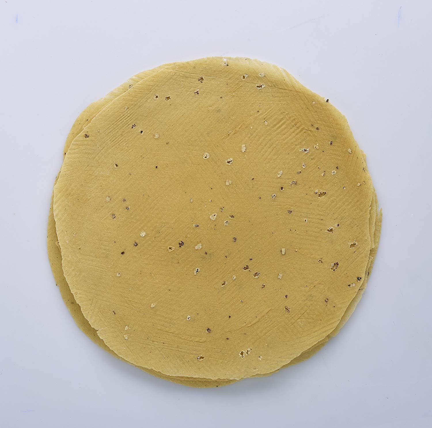 DHAWAK Dhawak Papad Moong Dal Special - 400 GMS. (Handmade, Medium Spicy & Rajasthani Flavor)