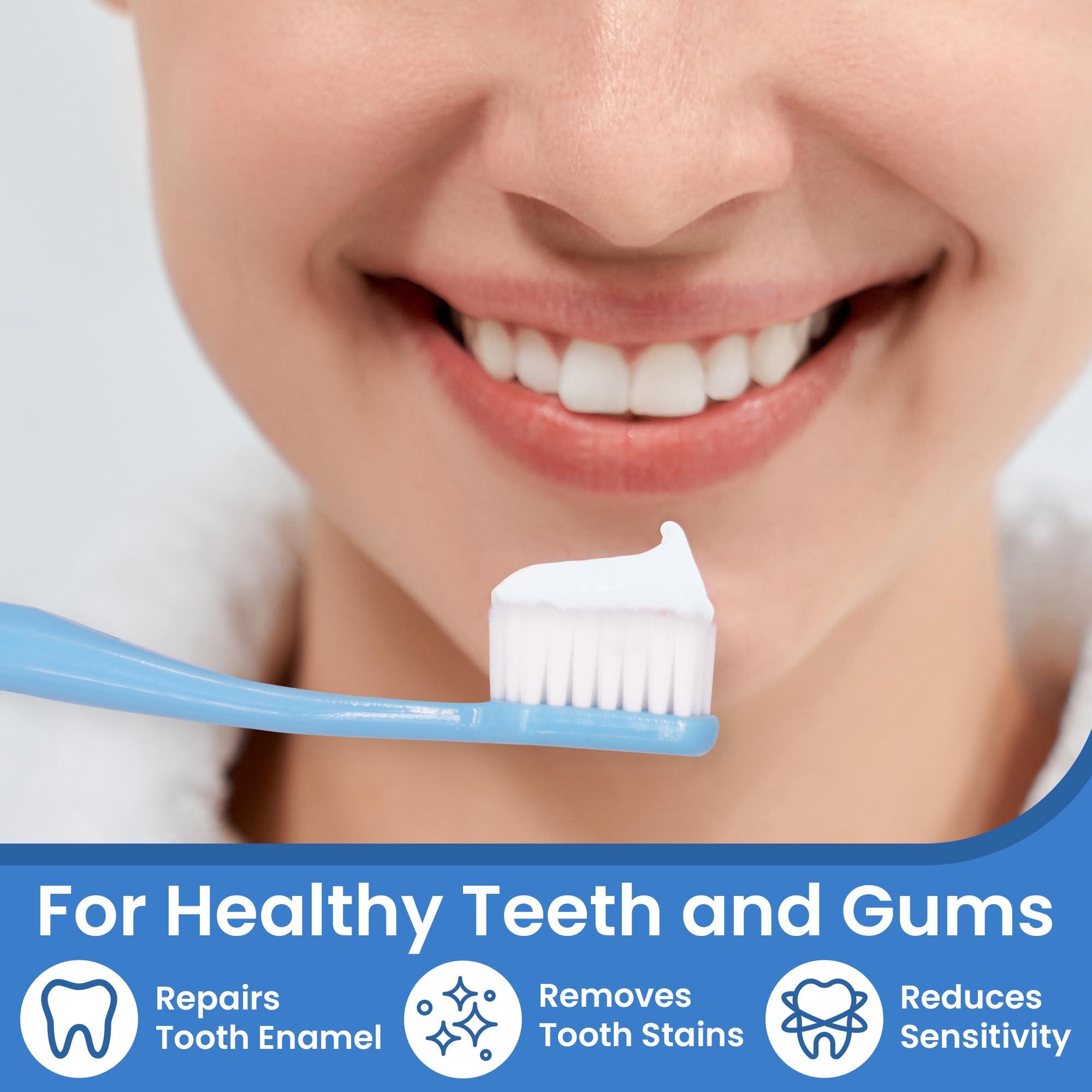 Pearlie White Pearlie White Active Remineralization Toothpaste - Fluoride Free (3.8oz) 110gm