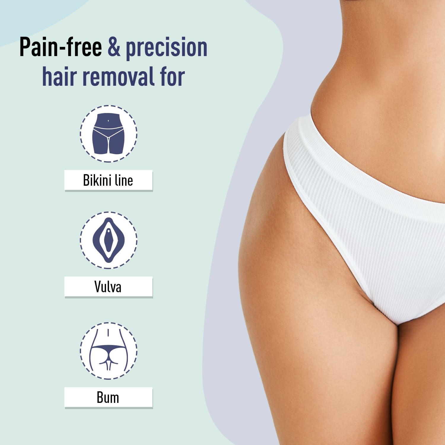 Sirona Sirona Bikini Razor for Women | Japanese Precision Shave, Nono-Blade Technology | For Irritation Free Shaving for Bikini Line | Chromium & PTFE-Coated | No Cuts | Safe & Hygiene Pack of 1