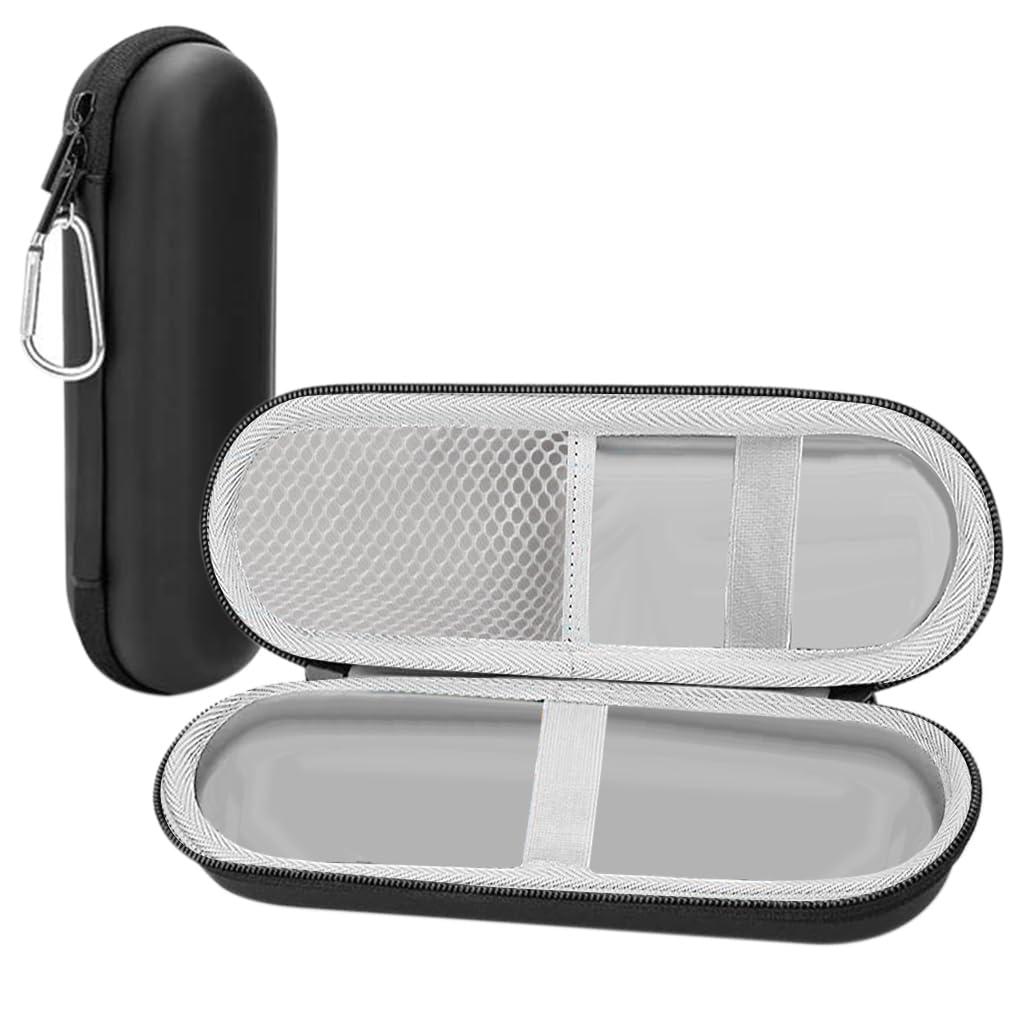 HANNEA HANNEA Electric Toothbrush Hard Travel Case Compatible with Oral-B Pro Pro 500 300 1500 iO series 7 8 9 Electric Toothbrush, Portable EVA Protective Storage Bag Holder with Mesh Pocket