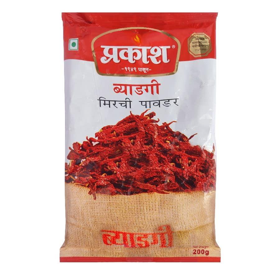 PRAKASH Prakash Chilli Powder Byadgi, 500 Gram