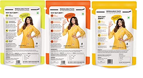 Zoff ZOFF Chhole, Kitchen & Garam Combo Pack ,Total Weight- 300 g ,Chhole Masala 100 g , Kitchen King Masala 100 g , Garam Masala 100 g.