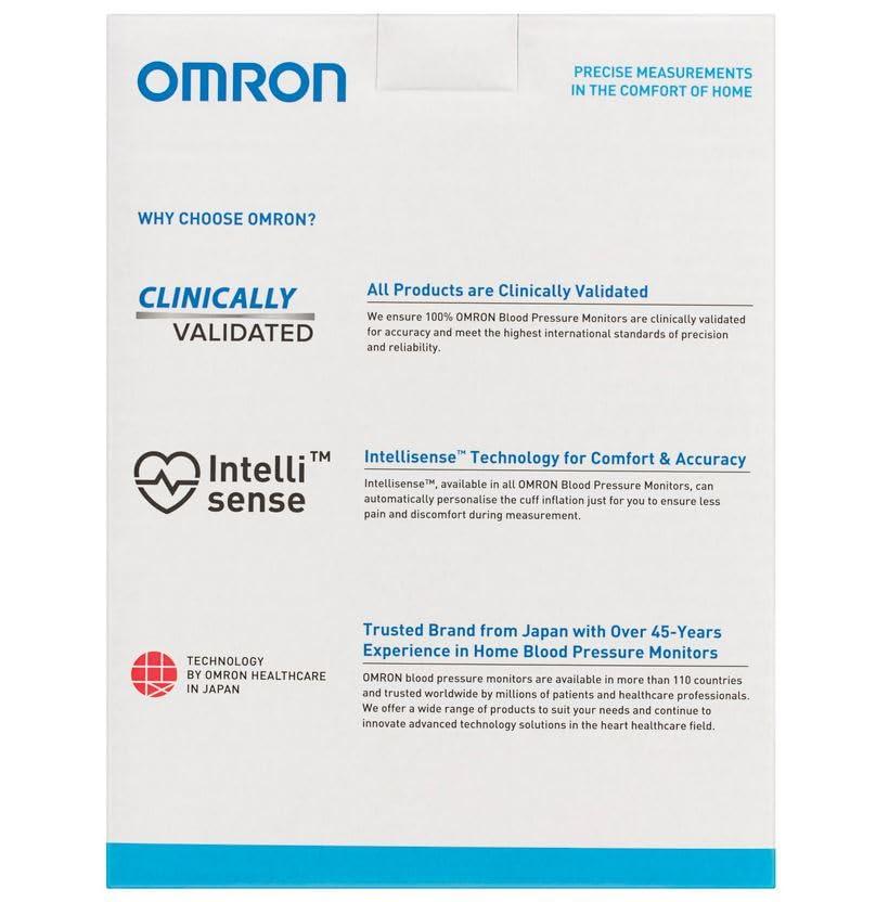 Omron Omron HEM 7120 Fully Automatic Digital Blood Pressure Monitor With Intellisense Technology For Most Accurate Measurement - Arm Circumference (22-32Cm)